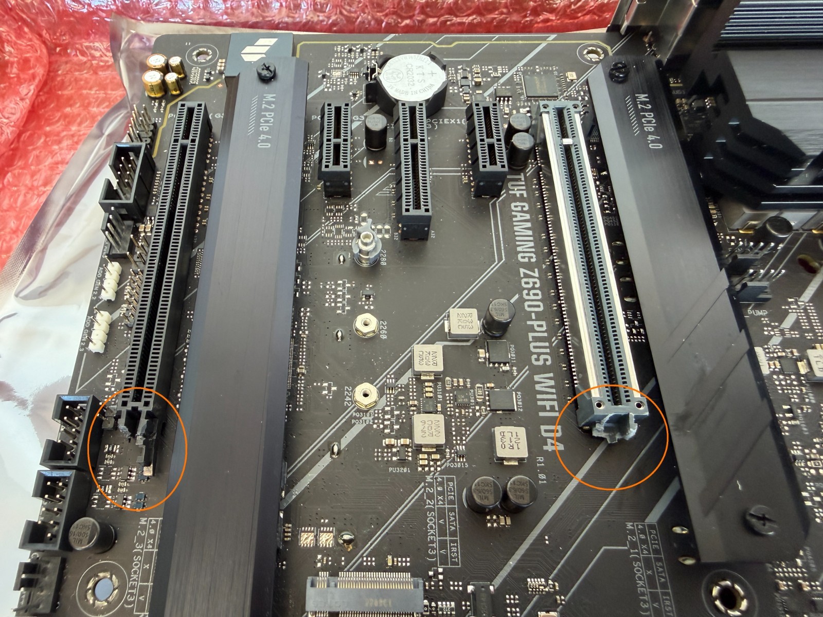 *READ* ASUS TUF Gaming Z690-Plus WiFi D4 LGA 1700 ATX DDR4 Motherboard - Image 3