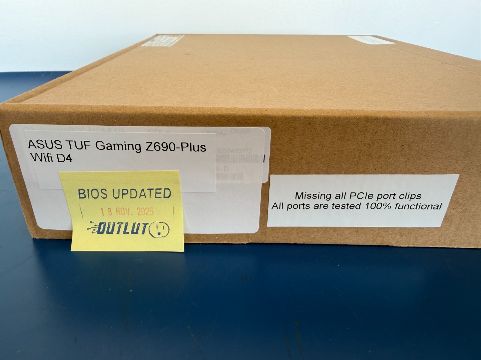 *READ* ASUS TUF Gaming Z690-Plus WiFi D4 LGA 1700 ATX DDR4 Motherboard - Image 4