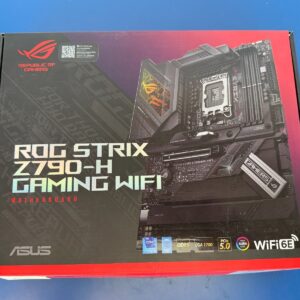 ASUS ROG STRIX Z790-H Gaming (WiFi 6E) LGA1700 ATX motherboard