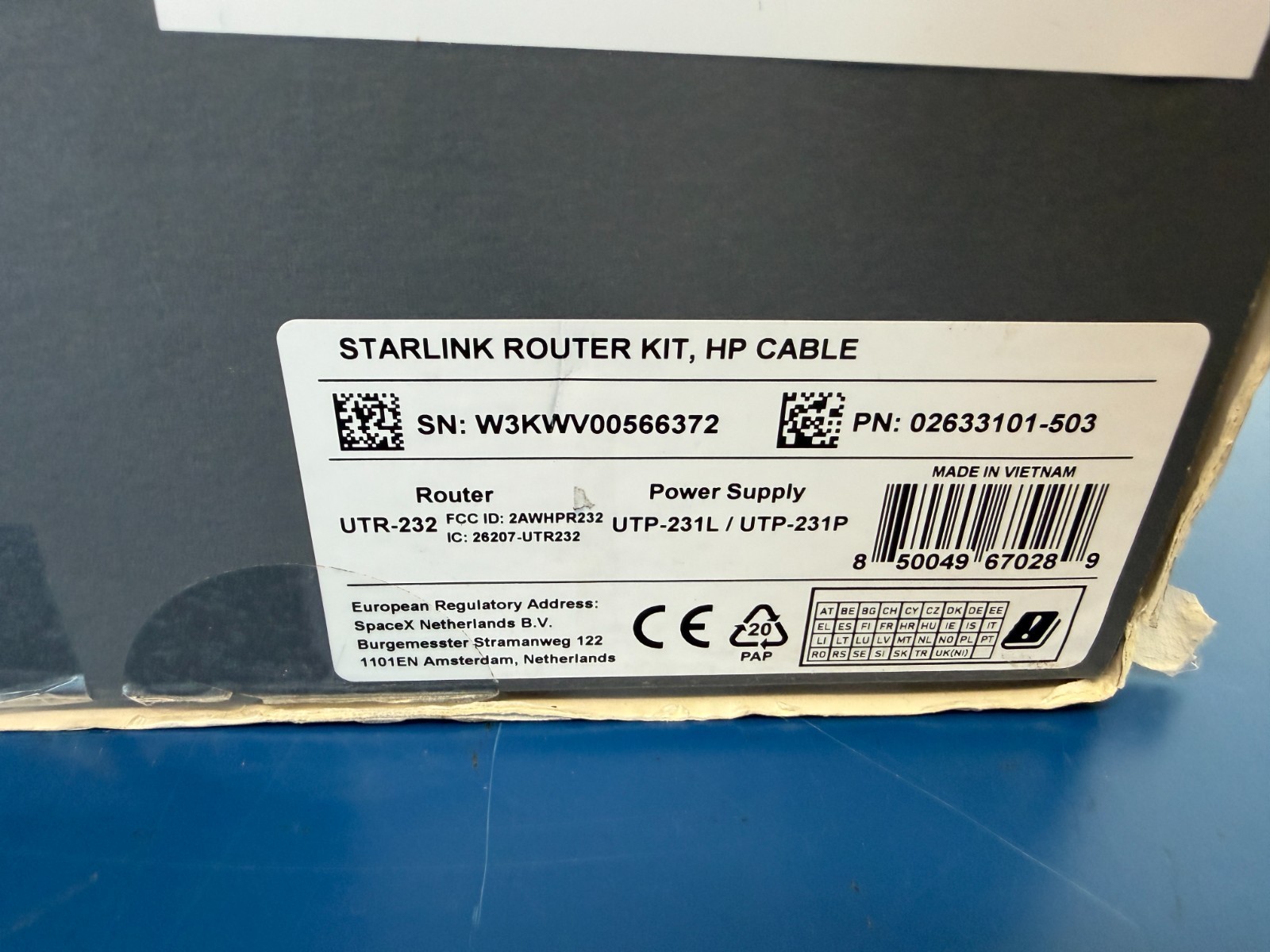 *missing a cable* STARLINK - Gen 3 High Performance Wi-Fi 6 Wireless Router - Image 8