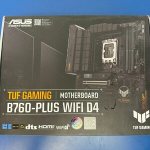 ASUS TUF Gaming B760-PLUS WiFi D4 Intel (13th and 12th Gen) LGA 1700 Motherboard