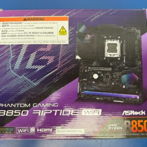 ASRock B850 RIPTIDE WIFI AM5 AMD B850 SATA 6Gb/s ATX Motherboard