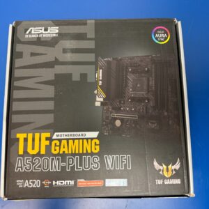 ASUS TUF Gaming A520M-PLUS (WiFi) AMD AM4 microATX Gaming Motherboard