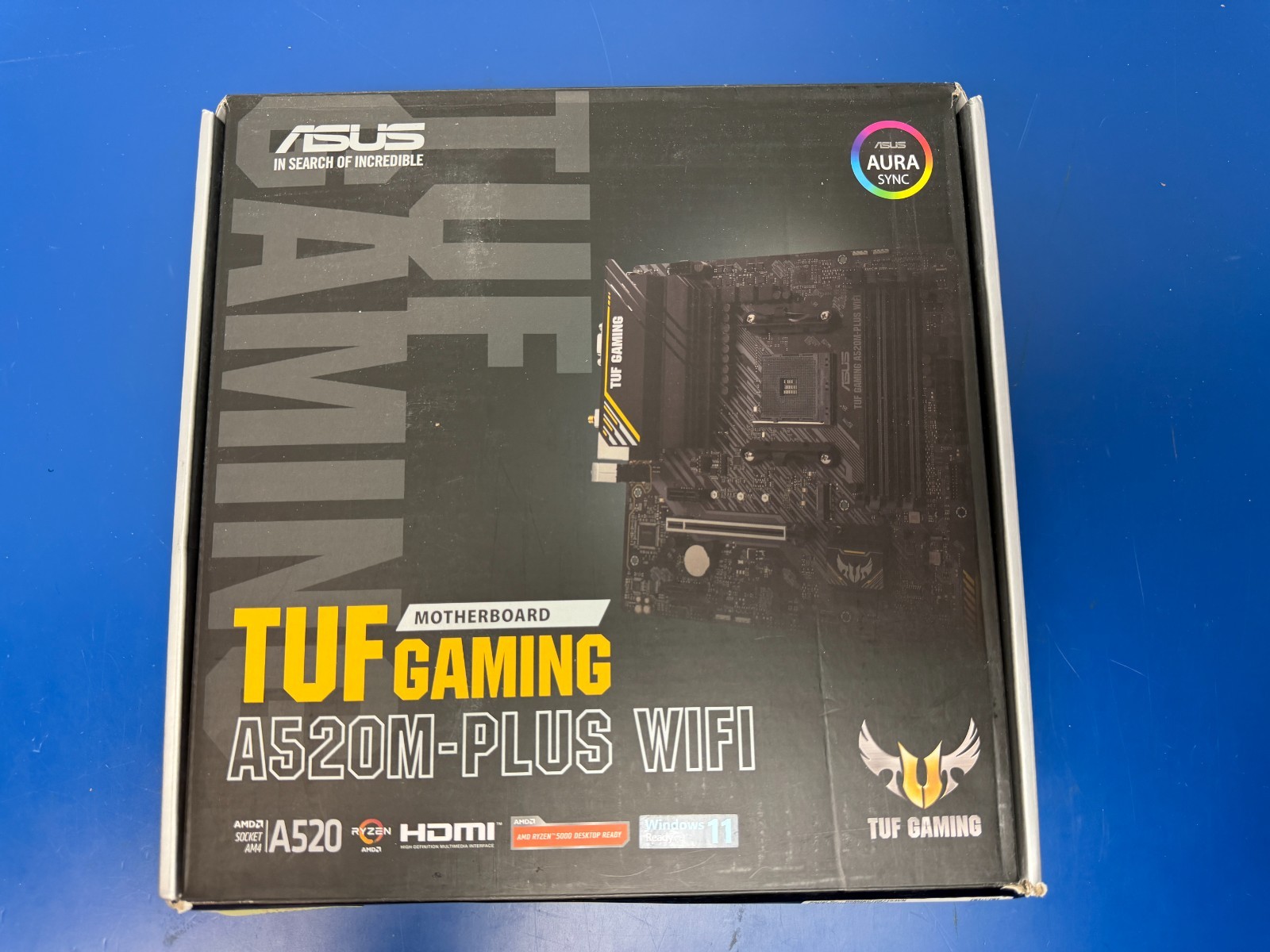 ASUS TUF Gaming A520M-PLUS (WiFi) AMD AM4 microATX Gaming Motherboard