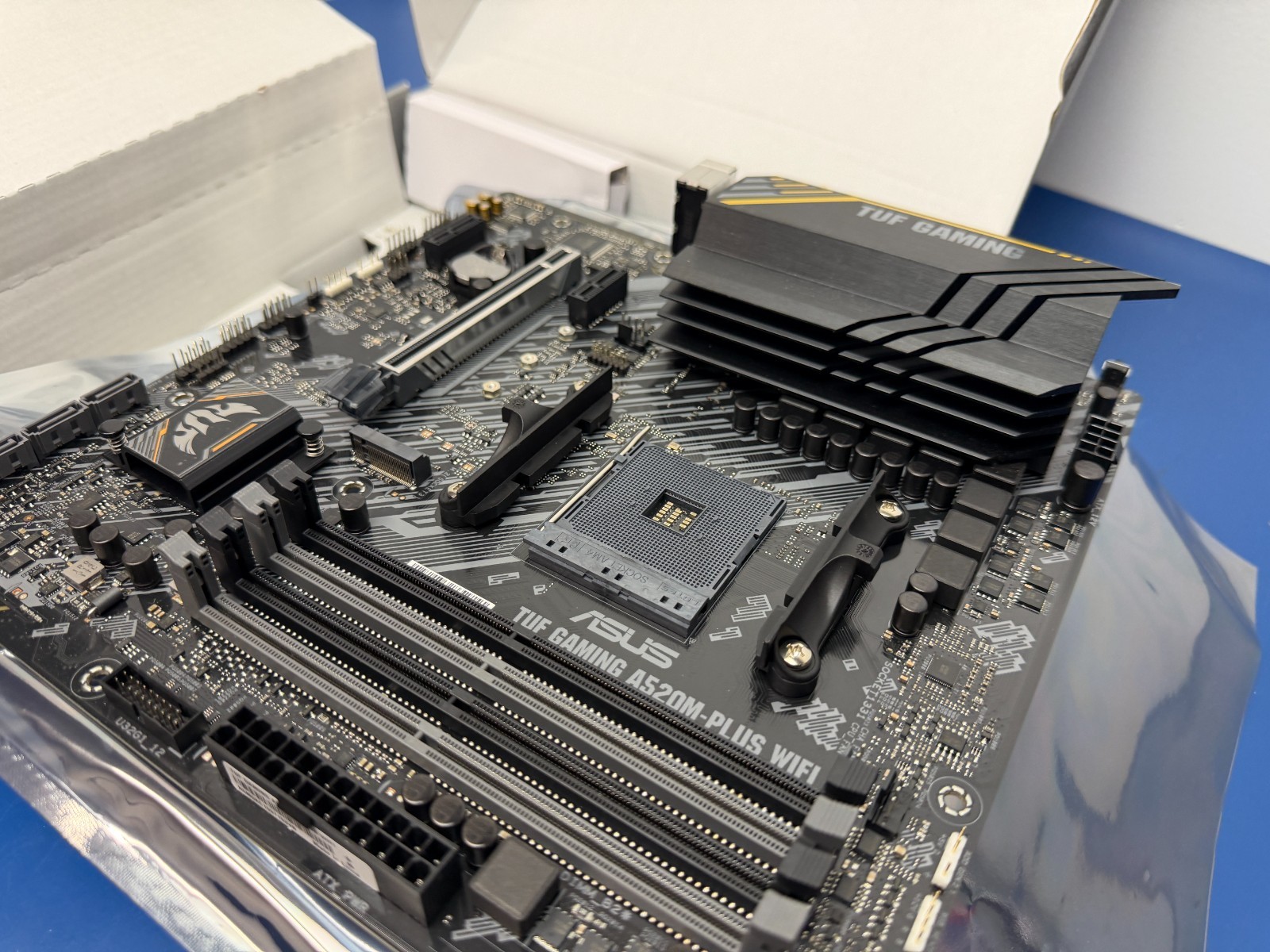 ASUS TUF Gaming A520M-PLUS (WiFi) AMD AM4 microATX Gaming Motherboard - Image 8