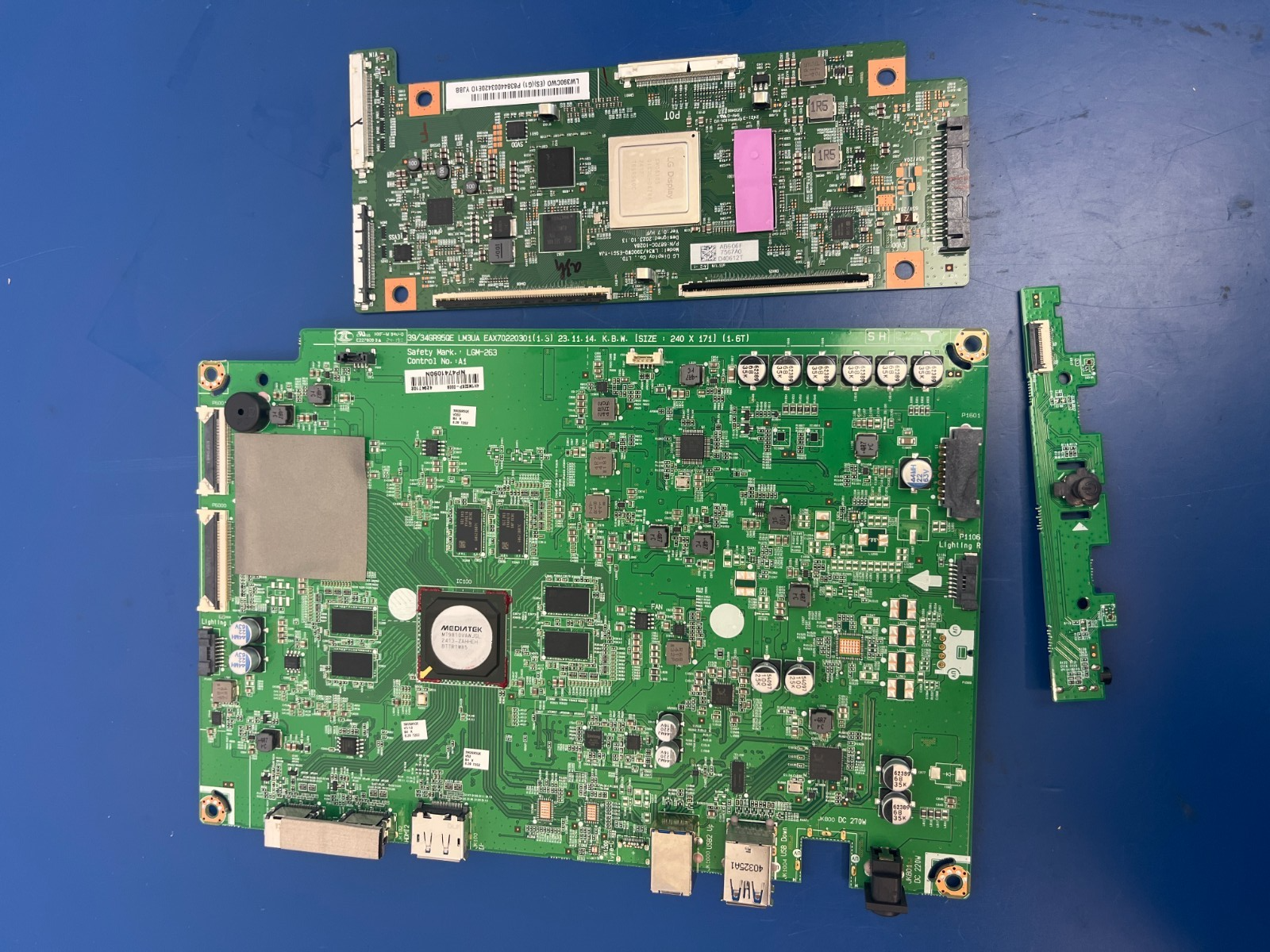 LG 39GS95QE-B 39GS95QE MONITOR MAIN BOARD + T-CON + BUTTON REPAIR REPLACEMENT