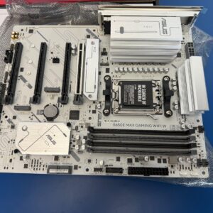 ASUS B650E MAX GAMING WIFI W - AMD B650 AM5 ATX Motherboard, White PCB, DDR5