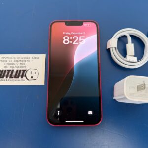 Apple iPhone 14 128gb - MPV93VC/A - Red - Unlocked