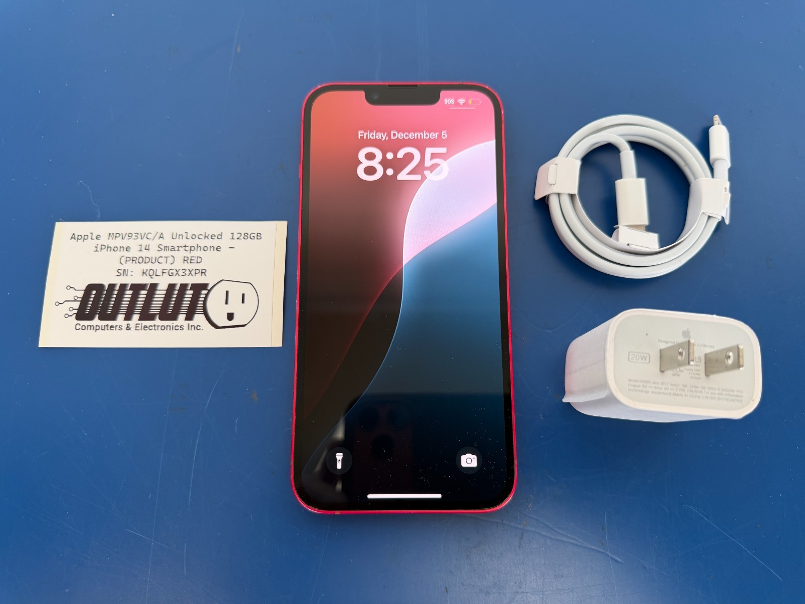Apple iPhone 14 128gb - MPV93VC/A - Red - Unlocked