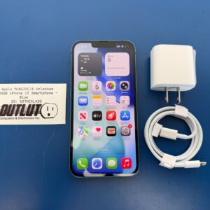 Unlocked Apple iPhone 13 128GB Blue MLNG3VC/A
