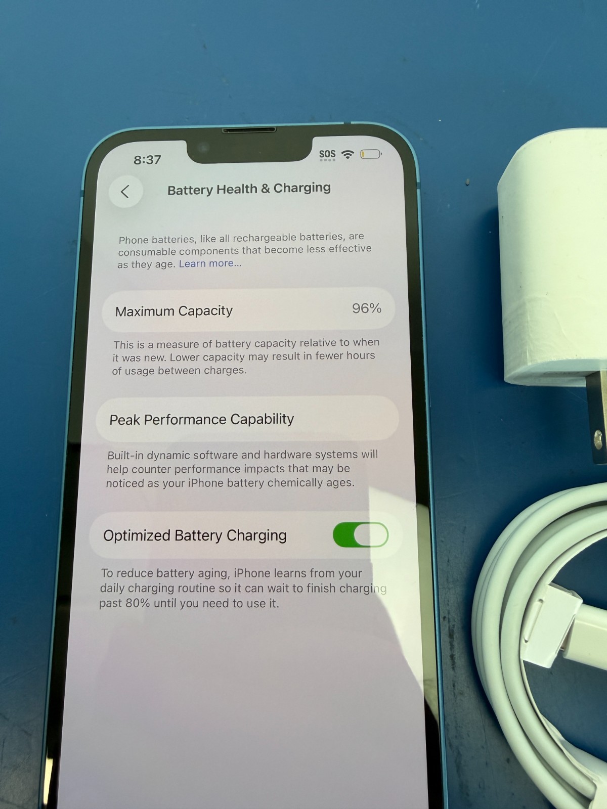 Unlocked Apple iPhone 13 128GB Blue MLNG3VC/A - Image 3