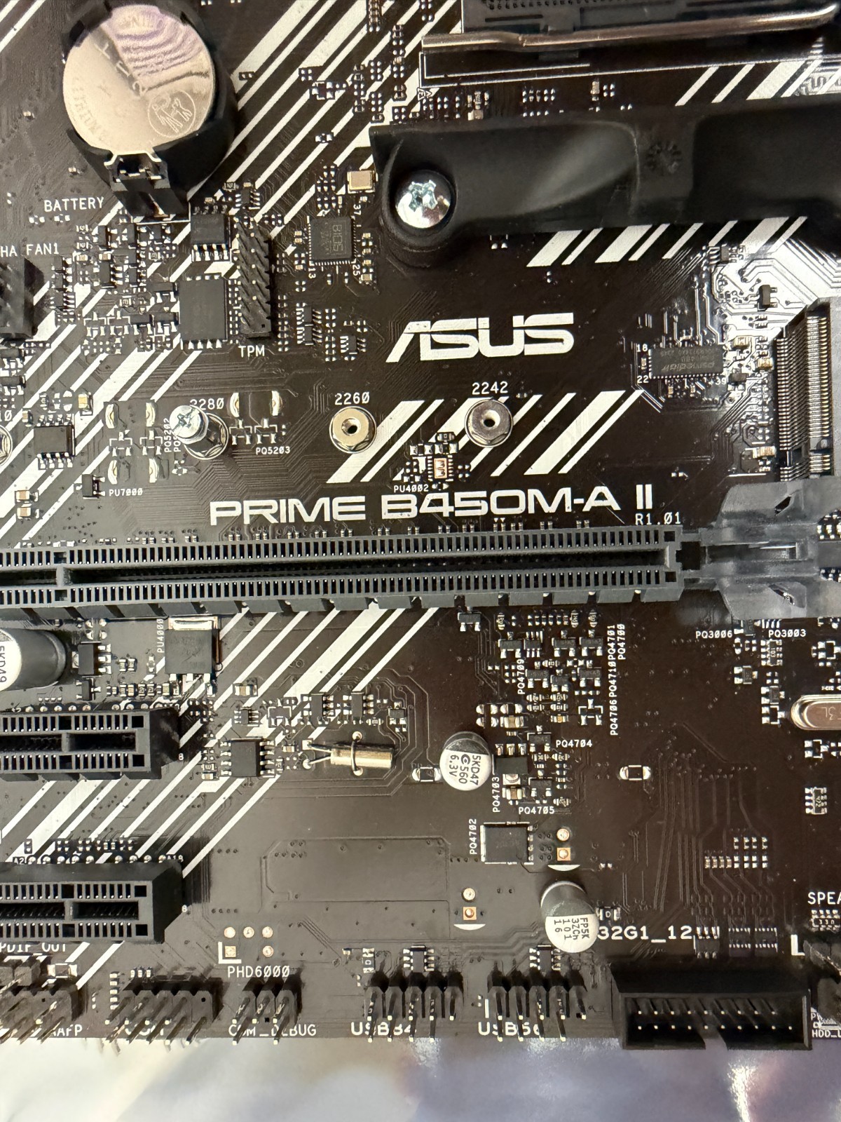 ASUS Prime B450M-A II Socket AM4 DDR4 Motherboard OB - Image 7