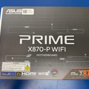 ASUS PRIME X870-P WIFI AMD AM5 X870 ATX motherboard 14+2+1 80A DrMOS power stage