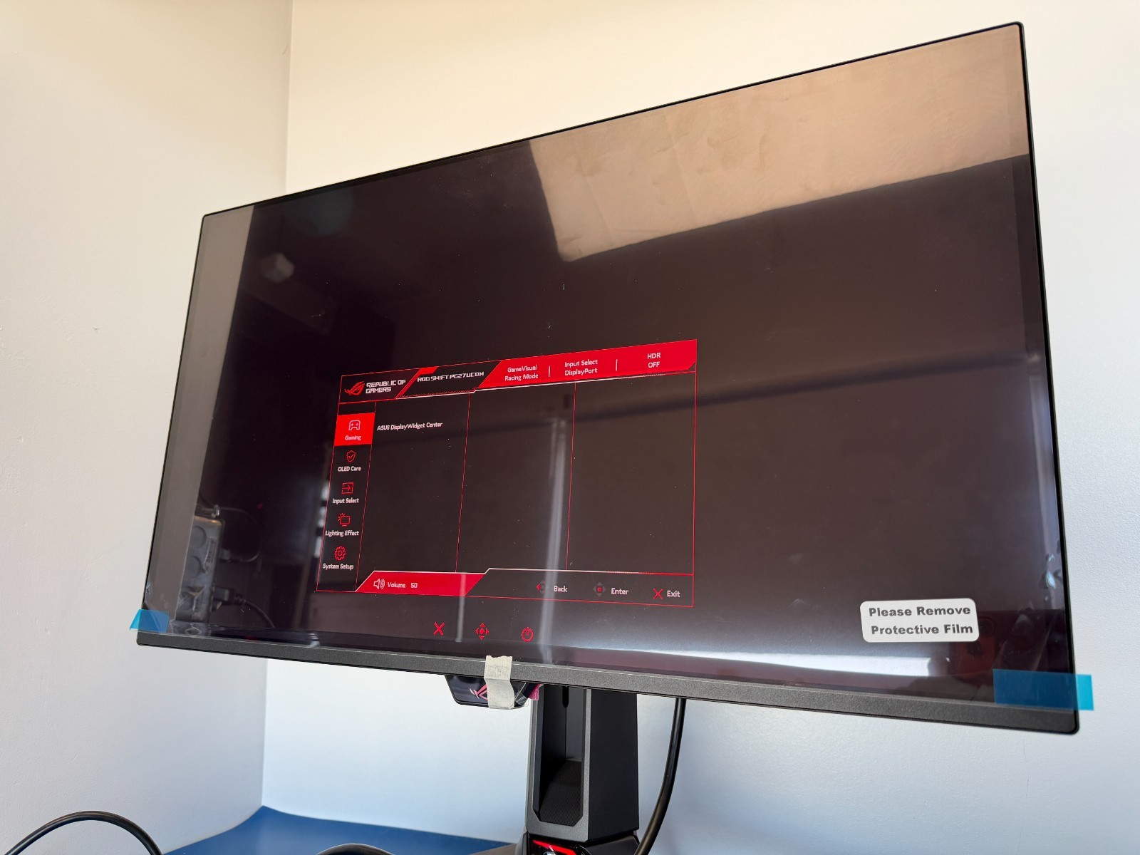 ASUS ROG Swift PG27UCDM 27" 4K OLED Gaming Monitor – 240Hz - Image 13