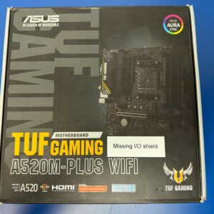 ASUS TUF Gaming A520M-PLUS (WiFi) AMD AM4 microATX Gaming MB