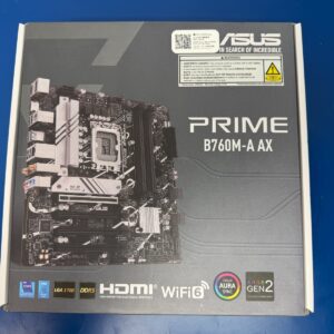 ASUS PRIME B760M-A AX LGA 1700(Intel 12th&13th 14th Gen) mATX motherboard