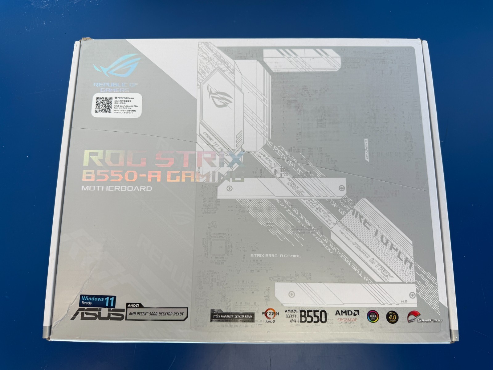 ASUS ROG Strix B550-A GAMING AMD AM4 DDR4 ATX RGB Desktop Motherboard