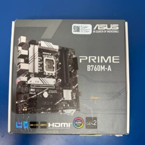 ASUS PRIME B760M-A Intel B760 LGA1700 14th 13th 12th Gen mATX motherboard PCIe 4