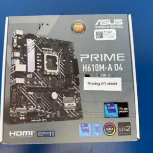 ASUS PRIME H610M-A D4-CSM LGA 1700 (Intel 12th, 13th &14th) Micro-ATX