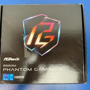 ASRock B660M Phantom Gaming 4 LGA1700 DDR4 mATX B660 PCIe 4.0 HDMI