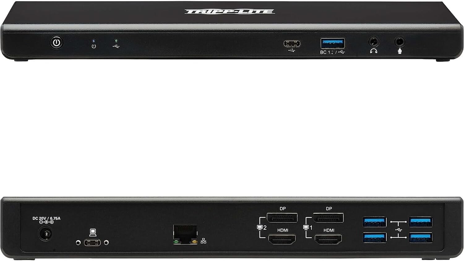 TRIPP LITE USB-C Dual 4k Display Docking Station ( U442-DOCK21-B )