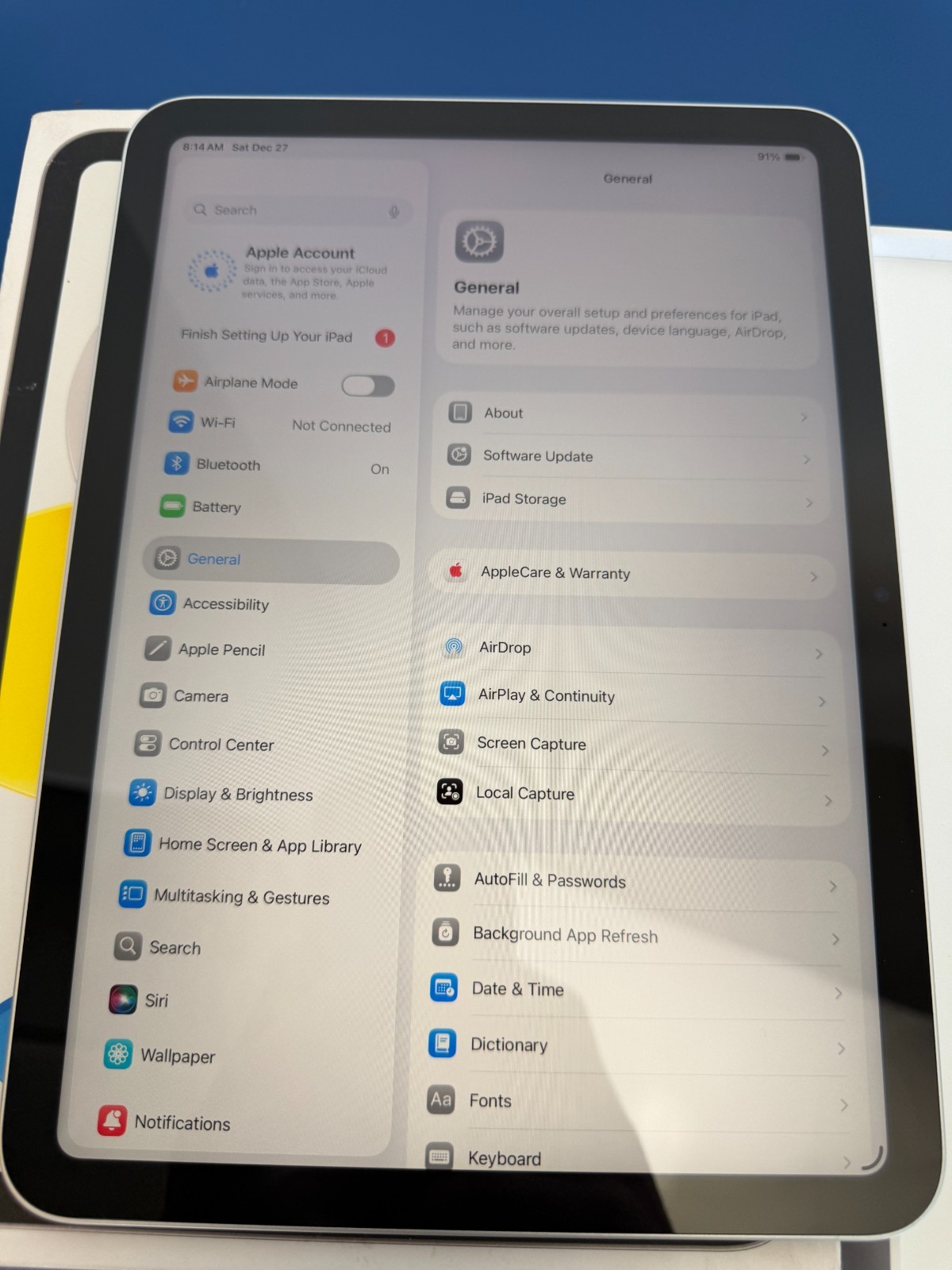 Apple iPad 10.9" (10th Gen) 256GB WiFi Silver MPQ83VC/A - Image 12