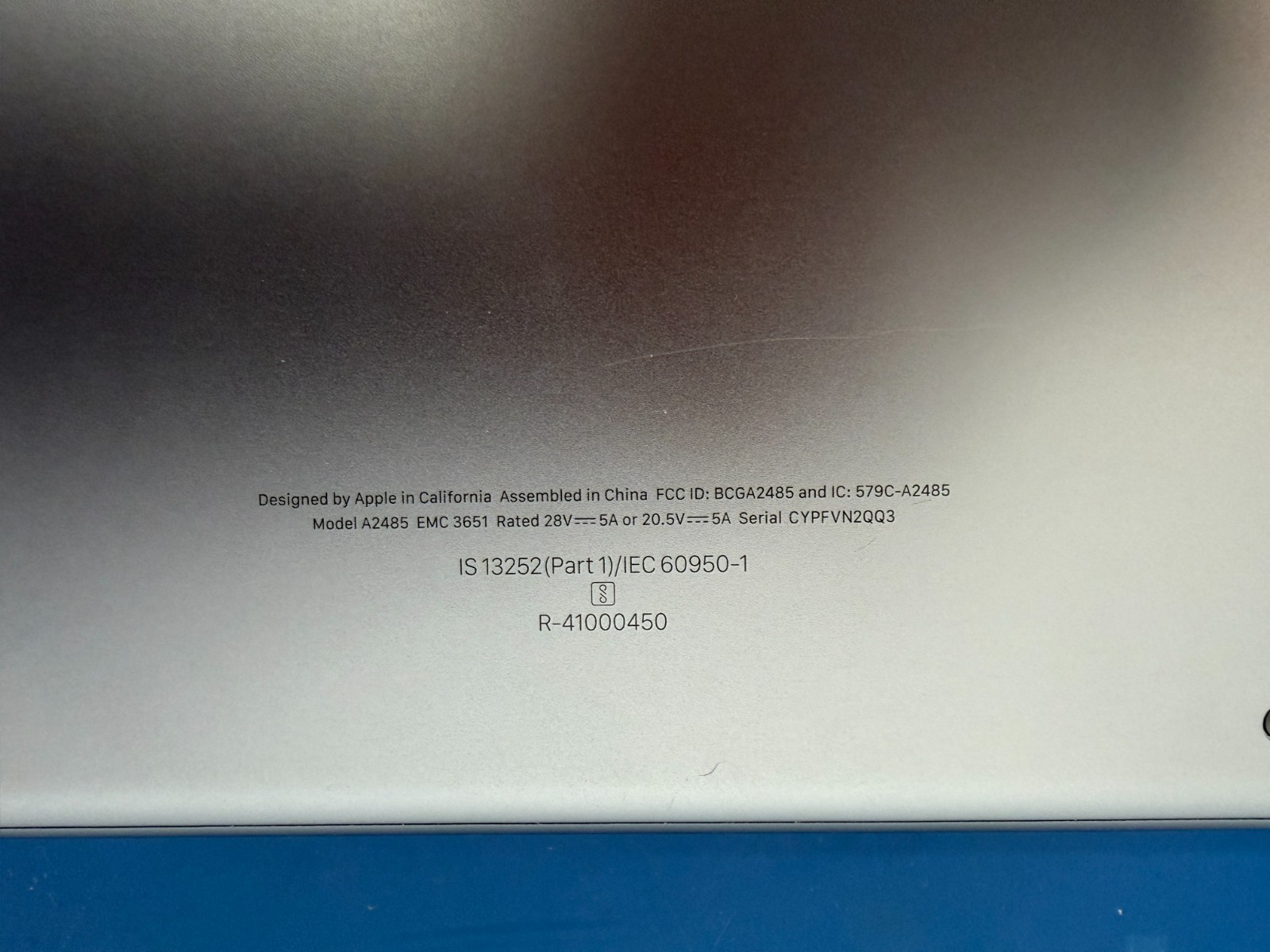 2021 Apple M1 Pro MacBook Pro 16" 16GB/512GB SSD - (Space Gray) A2485 - Image 6