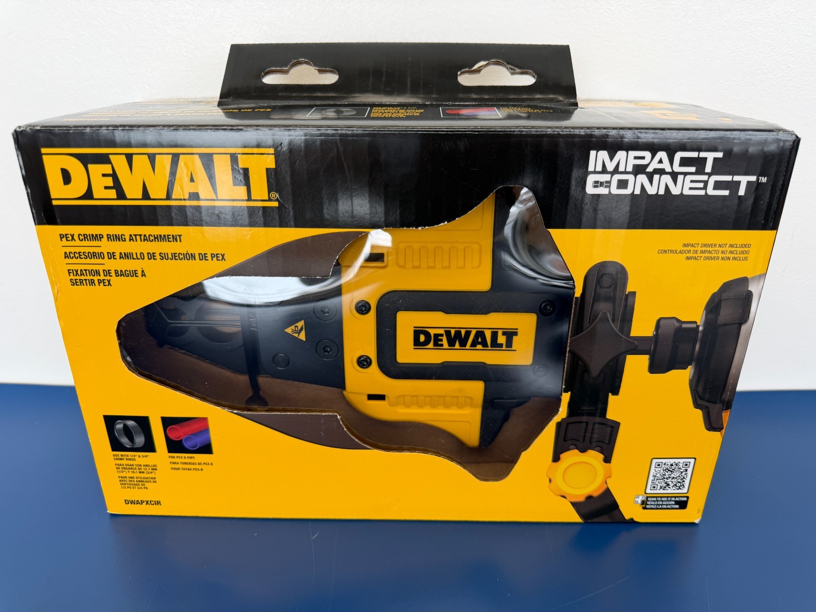 Dewalt DWAPXCIR Impact PEX Crimper - Image 2