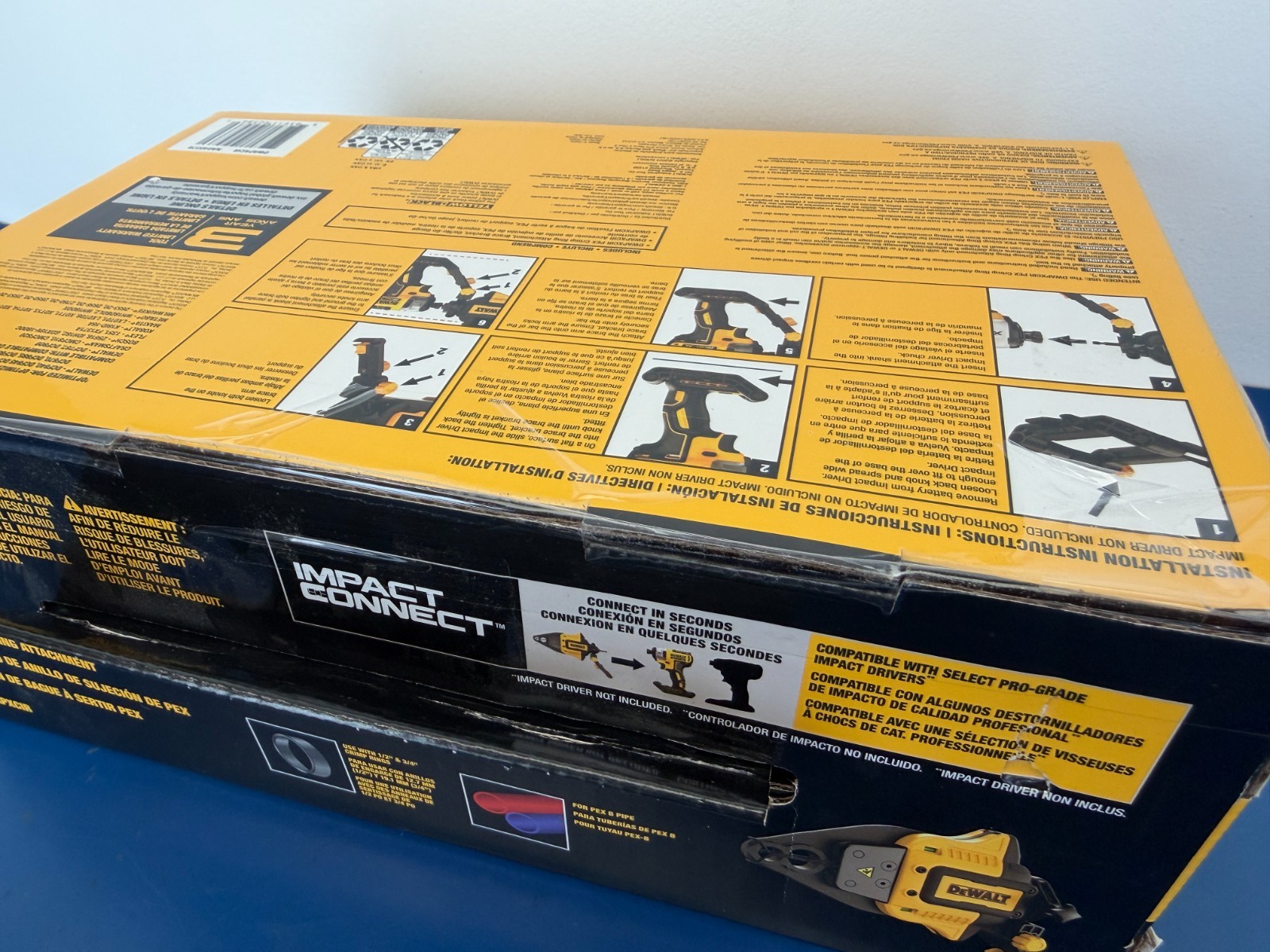 Dewalt DWAPXCIR Impact PEX Crimper - Image 3