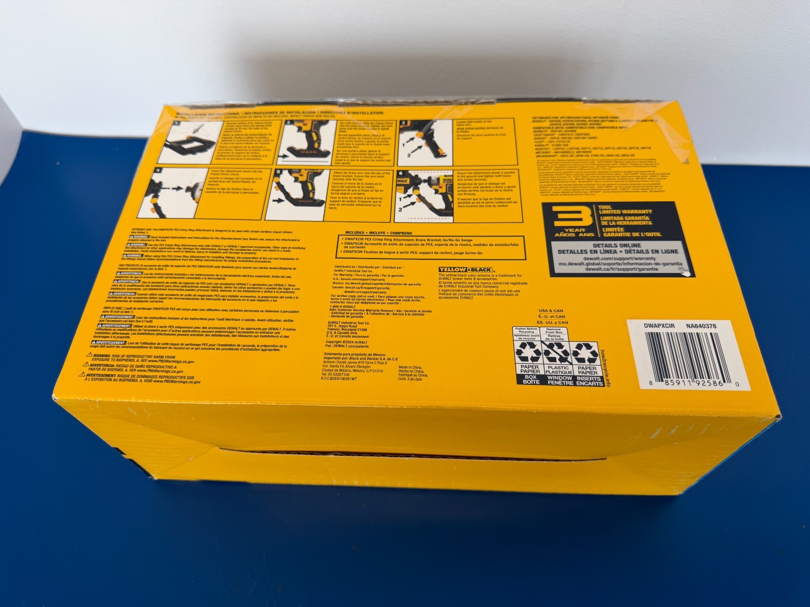 Dewalt DWAPXCIR Impact PEX Crimper - Image 5