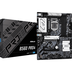ASRock B560 Pro4 LGA1200 ATX Intel Motherboard  intel 10th gen 11th gen