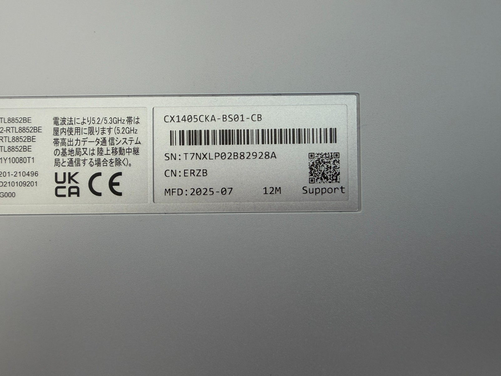 ASUS Chromebook CX1405CKA-BS01-CB 14" N4500 4GB DDR4 64GB eMMC Chrome OS - Image 11