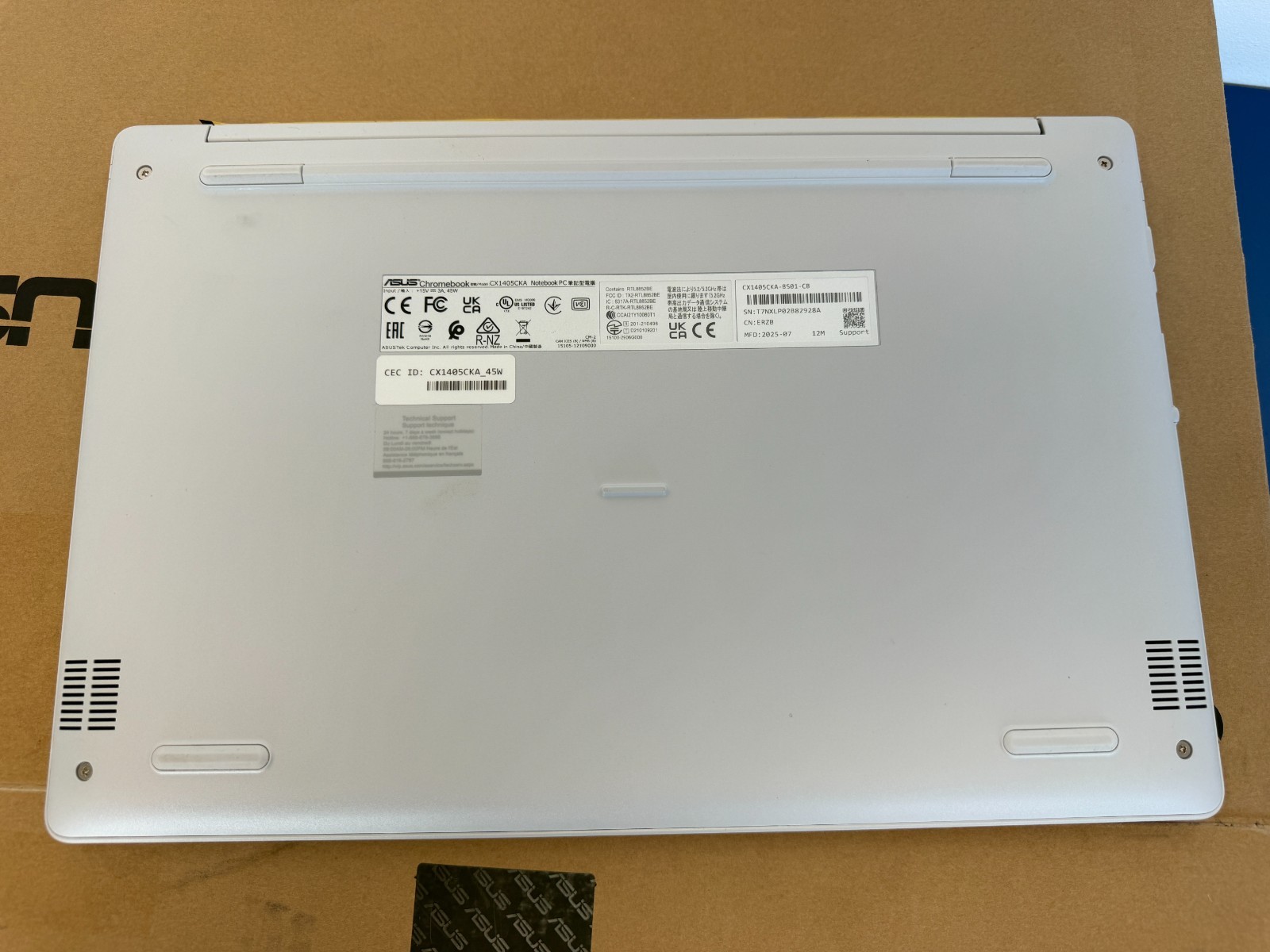ASUS Chromebook CX1405CKA-BS01-CB 14" N4500 4GB DDR4 64GB eMMC Chrome OS - Image 12