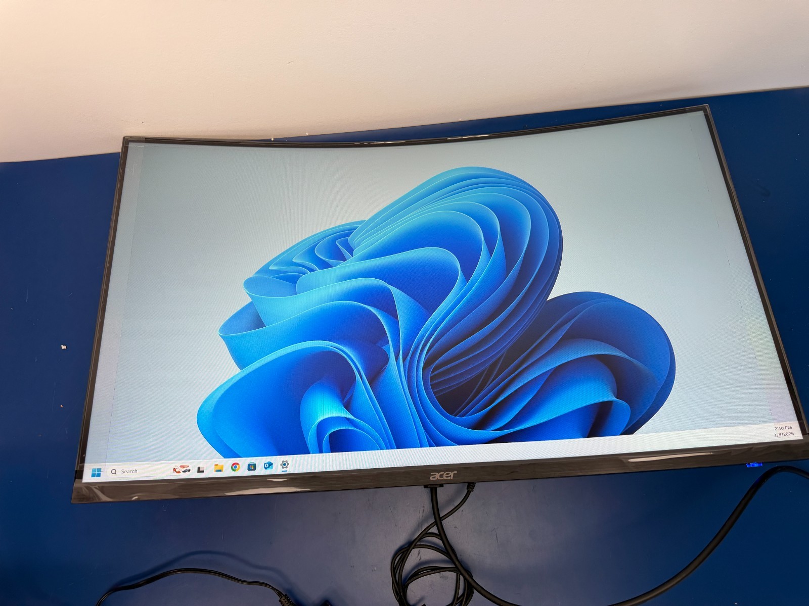Acer Nitro 31.5 ED320QR 165Hz Full HD LCD Gaming Monitor FHD 1920x1080 mint - Image 4