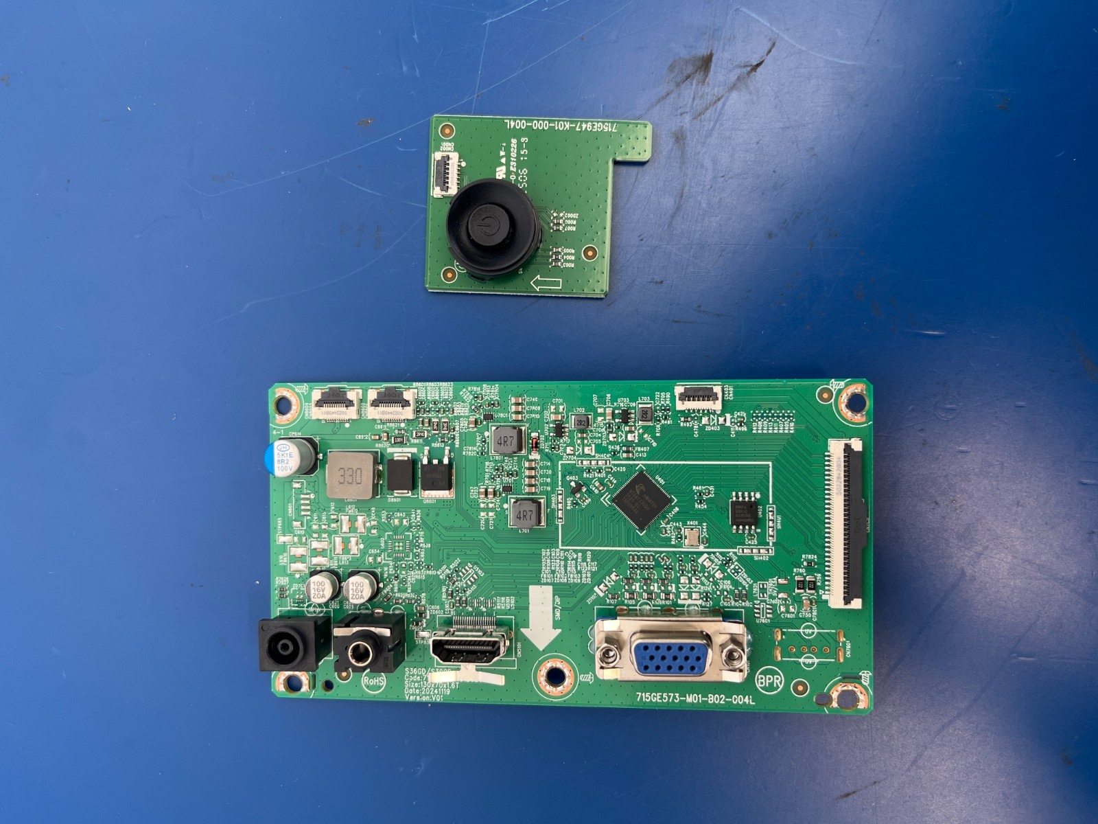 Samsung S32D390GAN MAIN BOARD + BUTTON REPLACEMENT REPAIR