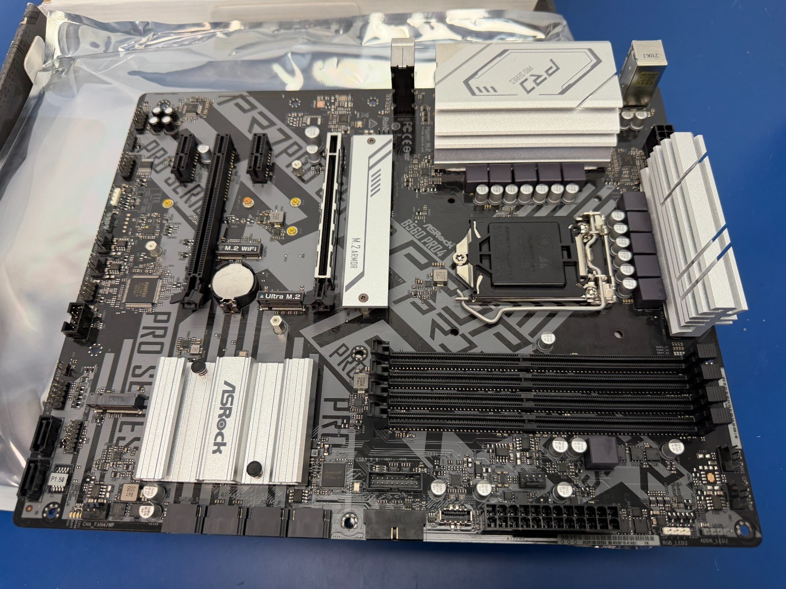 ASRock B560 Pro4 LGA1200 ATX Intel Motherboard intel 10th gen 11th gen - Image 8