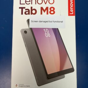 **READ** Broken glass Lenovo Tab M8 4th Gen 32GB 8W Android ZABU0108US
