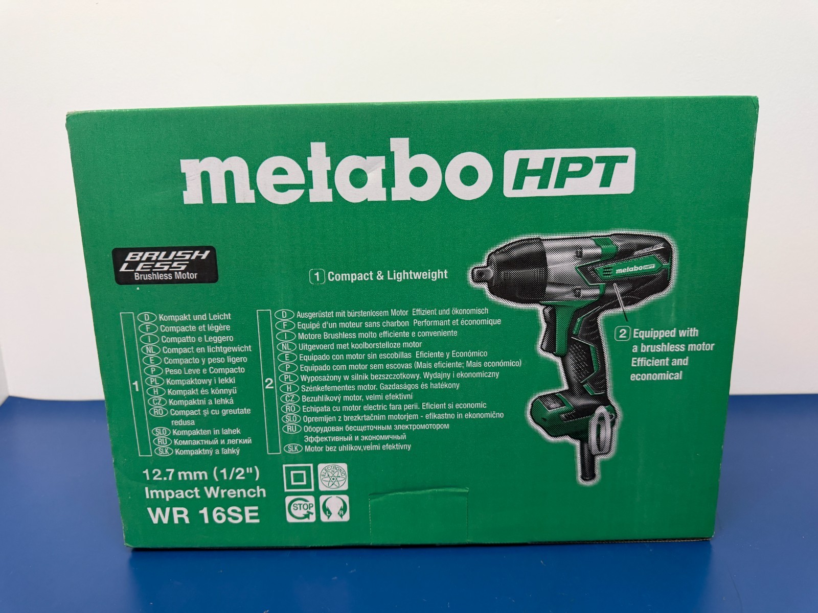 Metabo HPT WR16SEM Corded 1/2" drive electric impact wrench Made in japan - Image 5