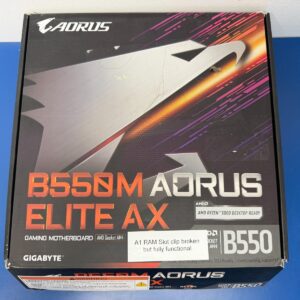 *READ* GIGABYTE B550M AORUS ELITE AX (rev 1.3) AM4 AMD B550 Micro-ATX