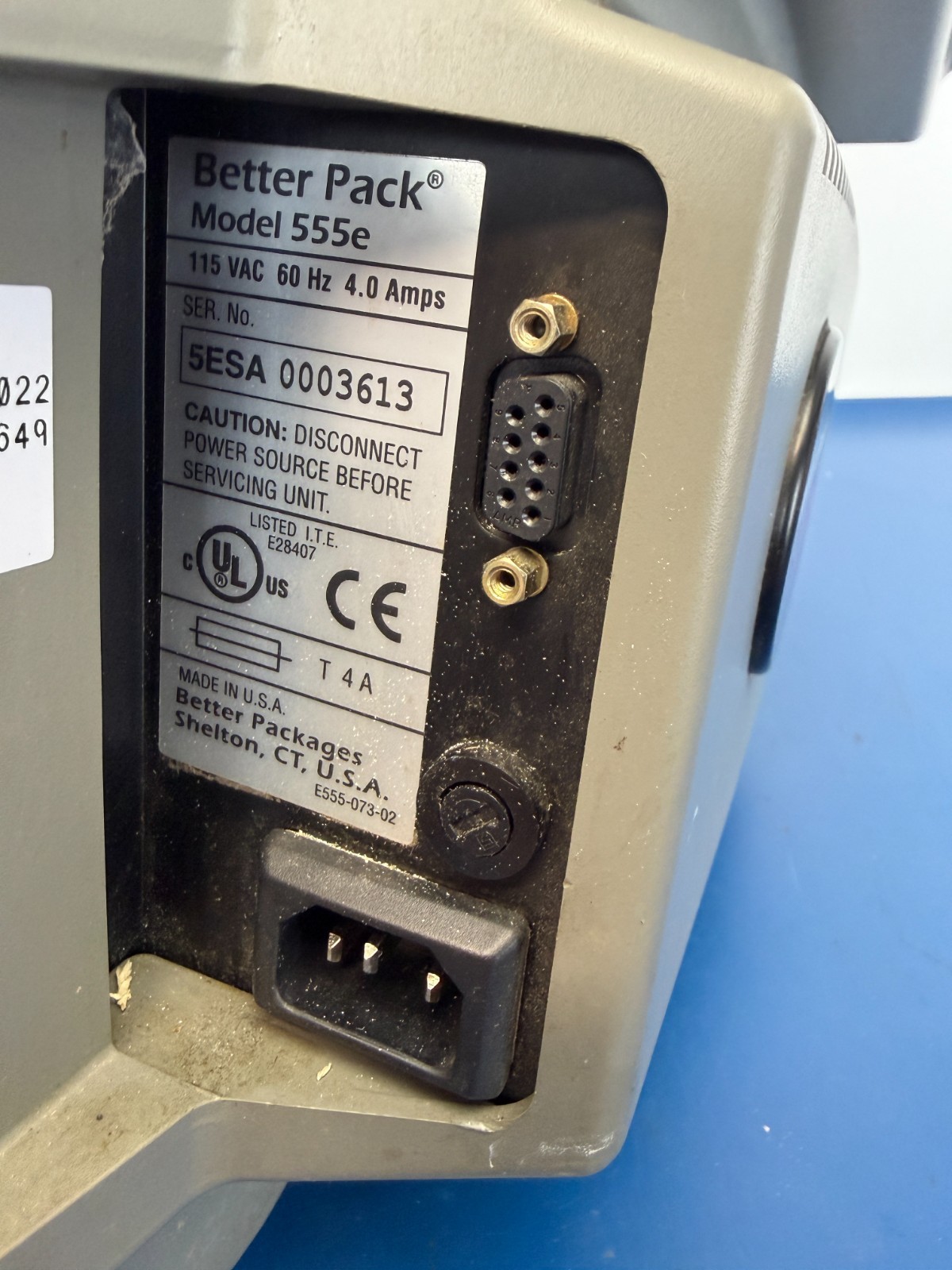 Better Pack 555eSA Electronic Tape Dispenser – water activated tape dispenser - Image 3