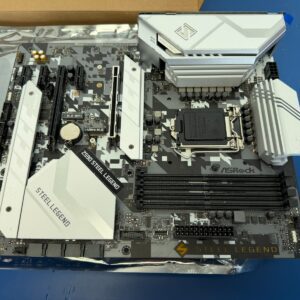 *READ*ASRock Z590 Steel Legend Motherboard ATX Intel Z590 LGA1200 DDR4 SATA3 M.2