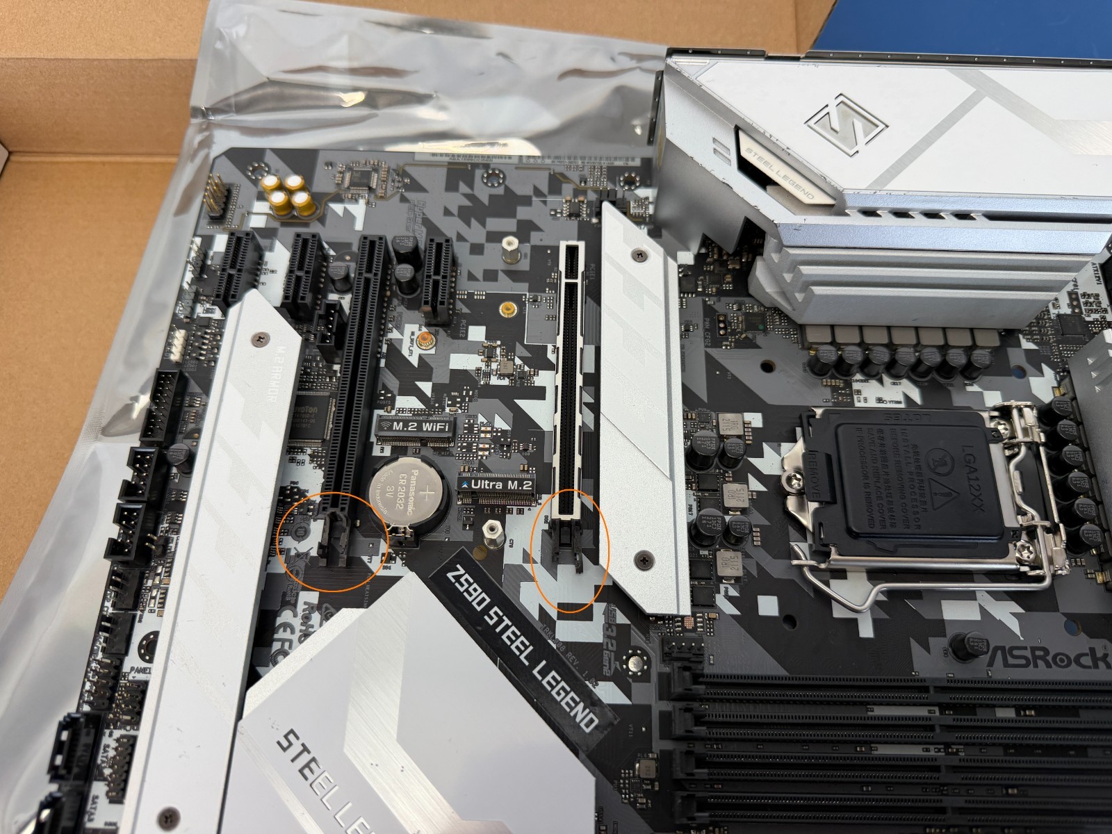 *READ*ASRock Z590 Steel Legend Motherboard ATX Intel Z590 LGA1200 DDR4 SATA3 M.2 - Image 2