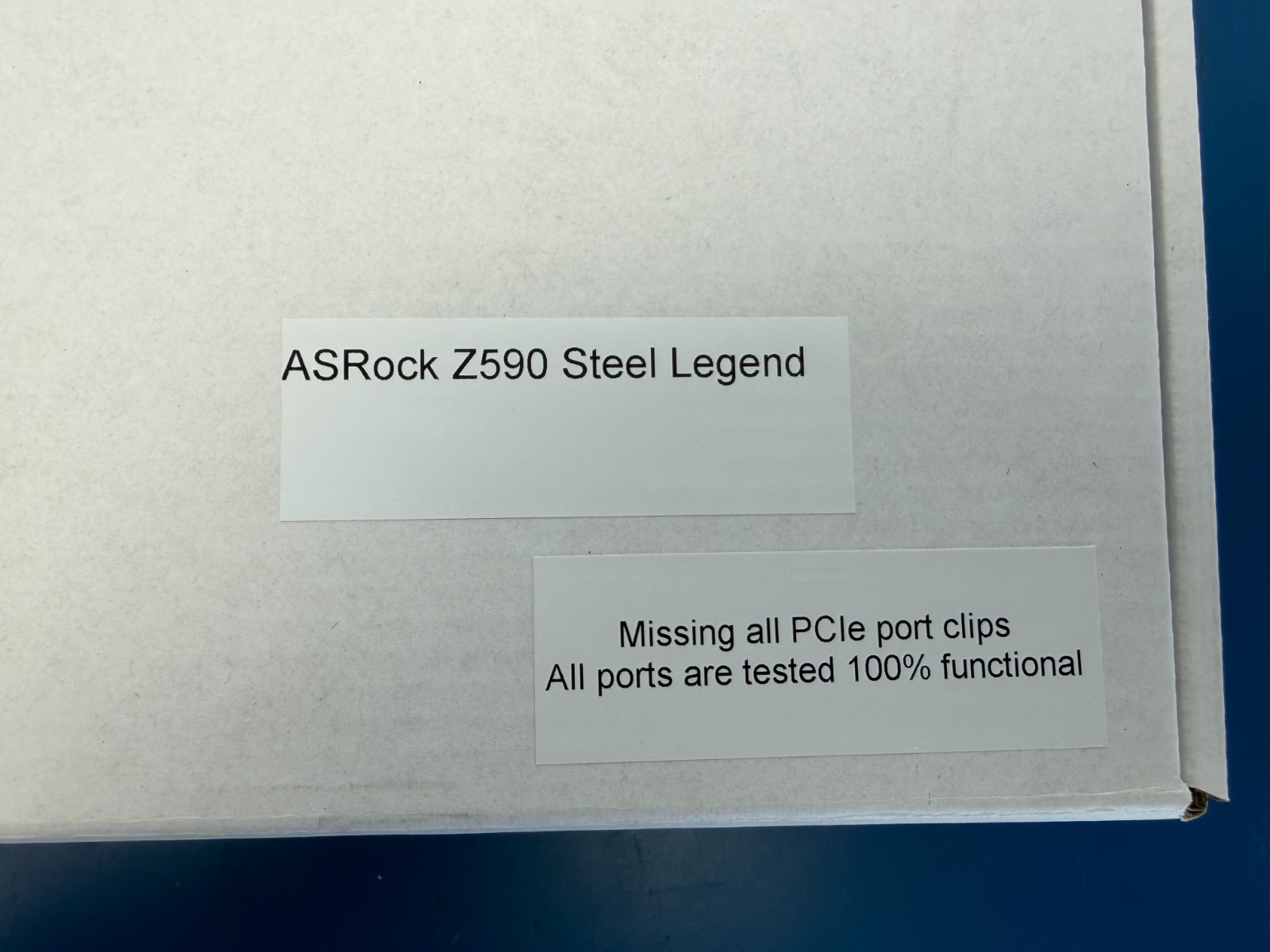 *READ*ASRock Z590 Steel Legend Motherboard ATX Intel Z590 LGA1200 DDR4 SATA3 M.2 - Image 5