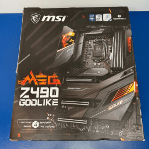 MSI MEG Z490 GODLIKE Motherboard Intel Z490 LGA 1200 DDR4 E-ATX M.2 Core USB 3.2