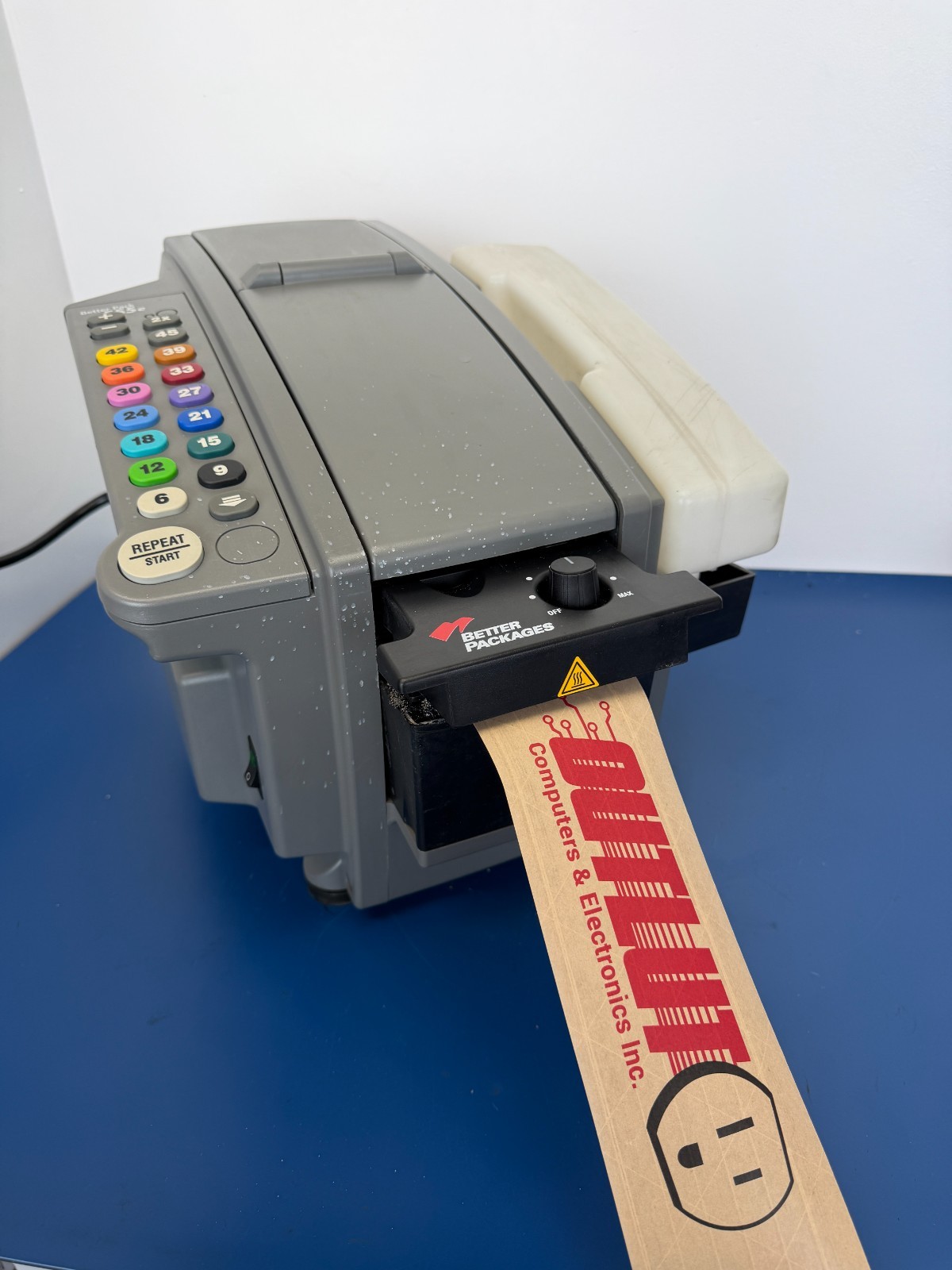 Better Pack 555eS Electric Water-Activated Tape Dispenser
