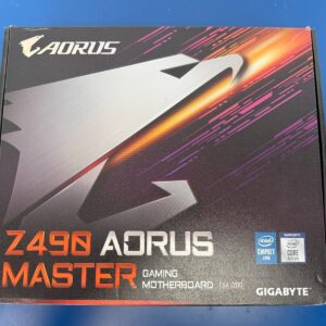 Gigabyte Z490 AORUS MASTER motherboard CPU socket LGA1200 Intel DDR4 HDMI WiFi 6