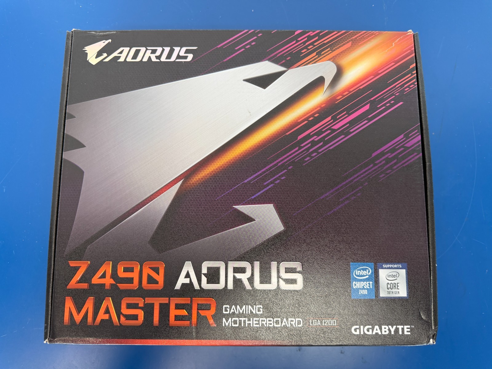 Gigabyte Z490 AORUS MASTER motherboard CPU socket LGA1200 Intel DDR4 HDMI WiFi 6