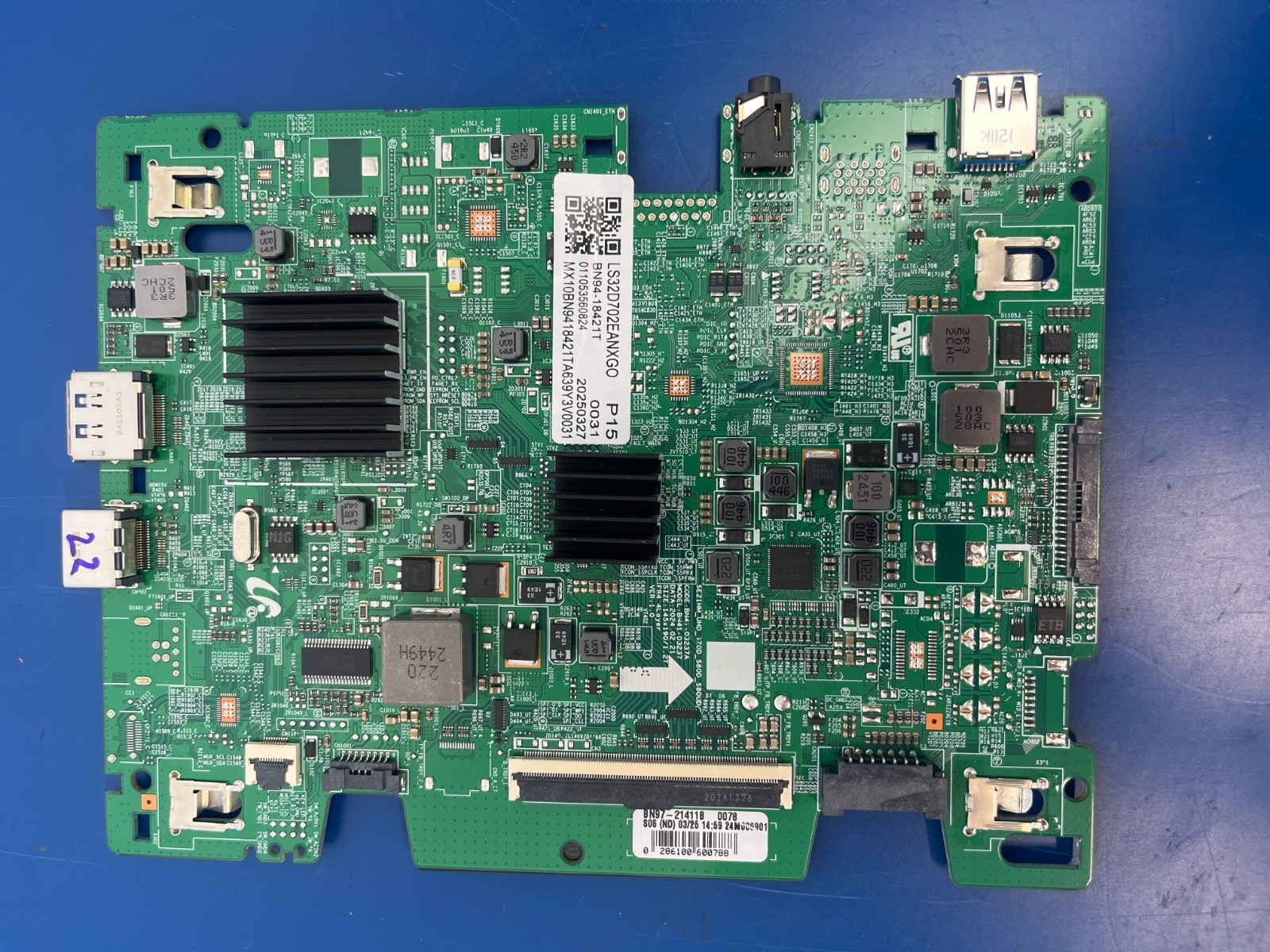 SAMSUNG S32D702EAN LS32D702EANXGO MONITOR MAIN BOARD REPAIR