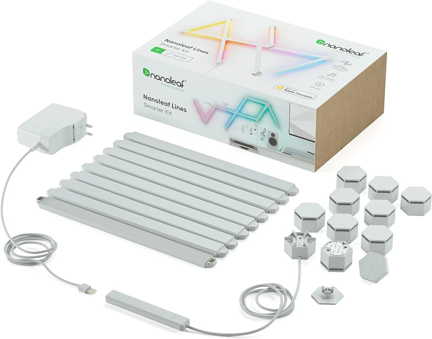 Nanoleaf Lines 60 Degrees Smarter Kit (9 Lines)