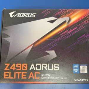 GIGABYTE Z490 AORUS ELITE AC Motherboard Intel Z490 ATX LGA 1200 DDR4 Core 2xM.2